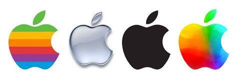 Colored Apple Logo - apple logo