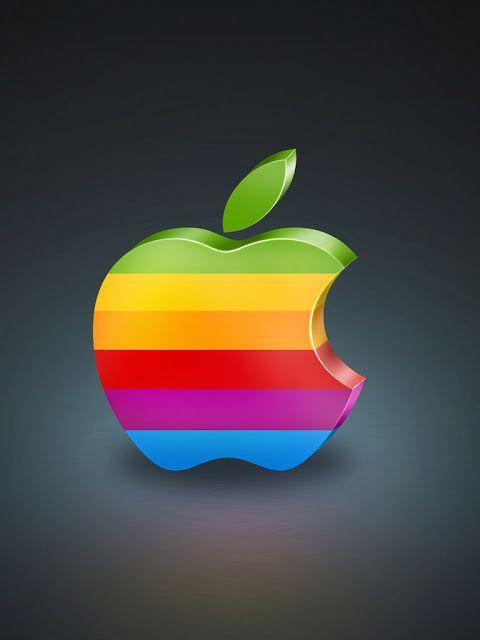 Colored Apple Logo - Colored Apple Logo for iPad Mini Free iPad Retina HD Wallpapers ...