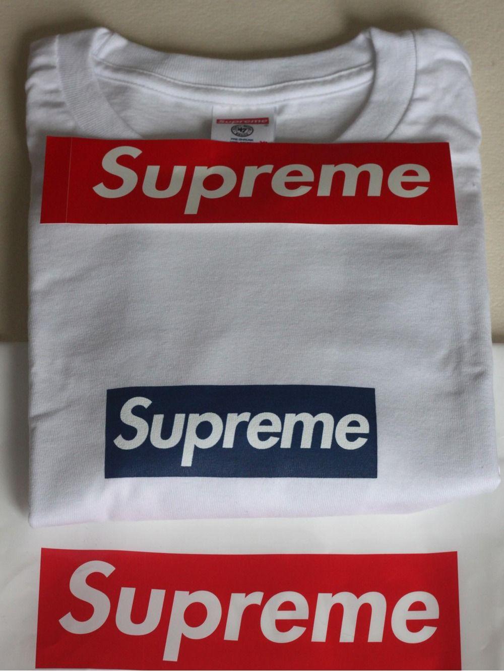 Supreme NYC Box Logo - How Much Does A Supreme Box Logo Tee Cost