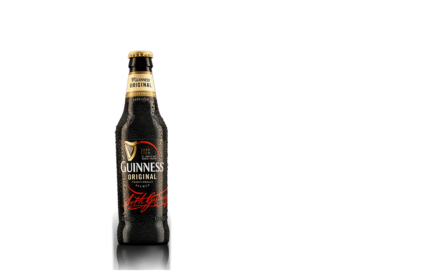 Guinness Bottle Logo - Guinness® Original. Guinness®
