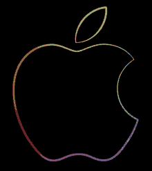 Colored Apple Logo - Apple Logo GIFs | Tenor