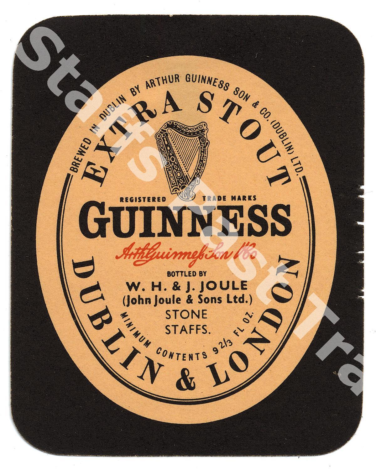 Guinness Bottle Logo - Exhibition Details - Staffordshire Past Track