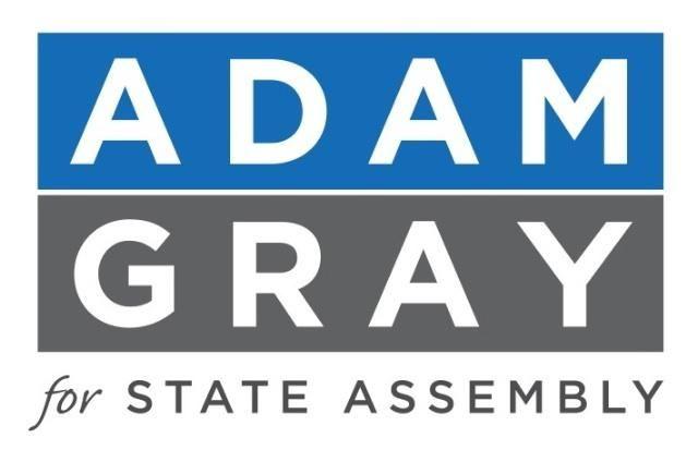 Gray Logo - Adam Gray for State Assembly Logo | Gray for Assembly