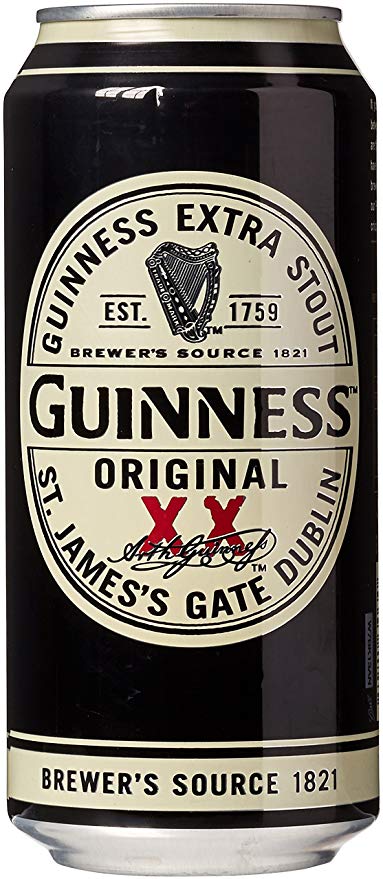 Guinness Bottle Logo - GUINNESS Original Stout 24x 440ml Cans: Amazon.co.uk: Grocery