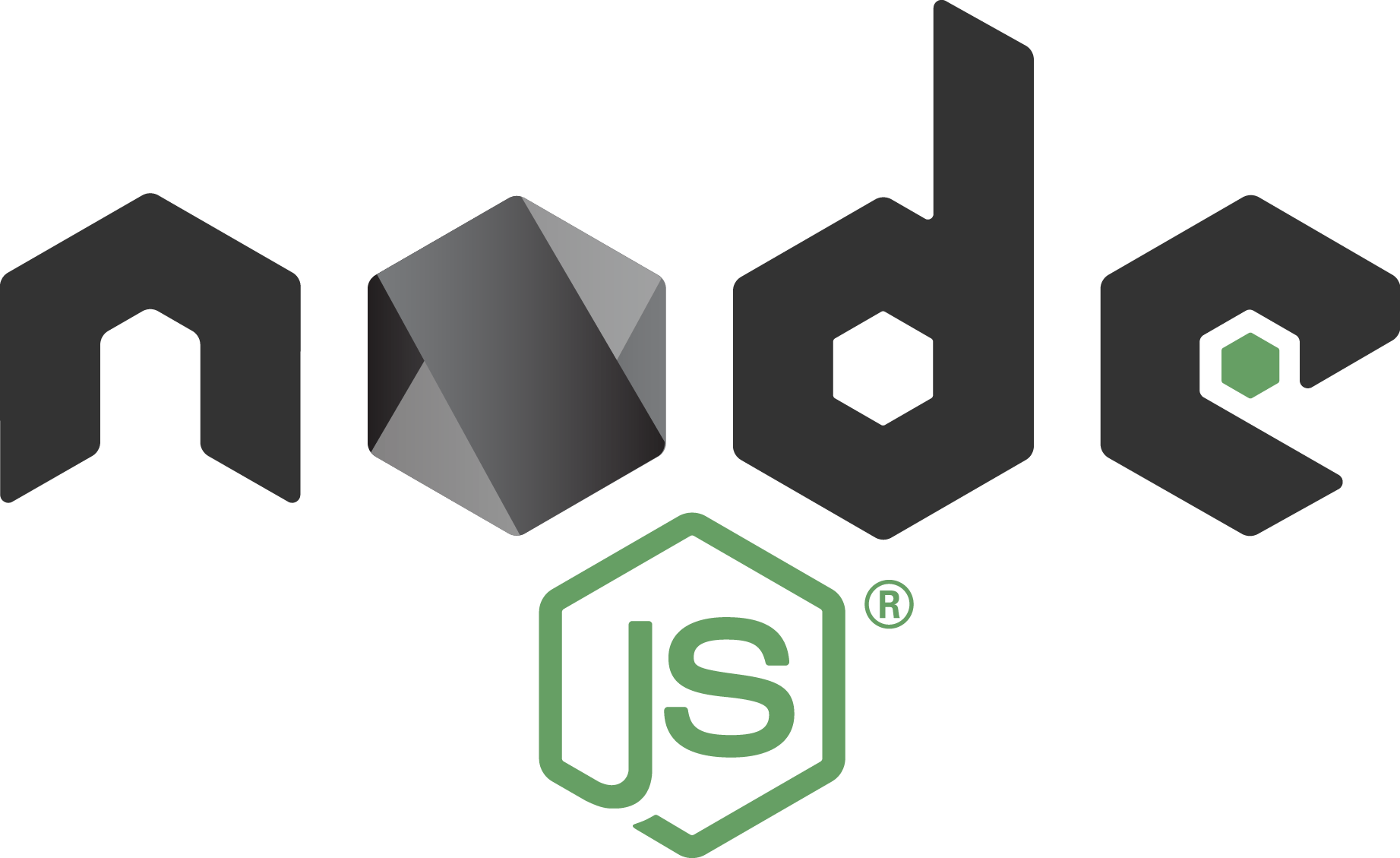 Gray Logo - Logos and Graphics | Node.js