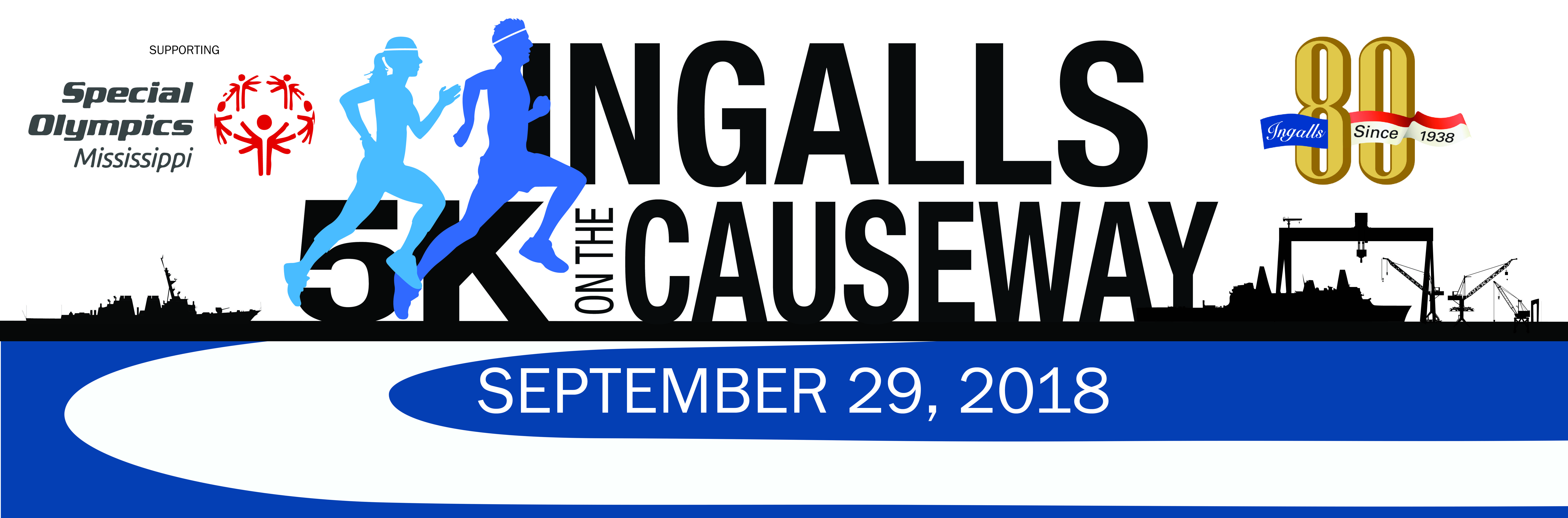 Ingalls Shipbuilding Logo - Ingalls 5K on the Causeway - Ingalls Shipbuilding