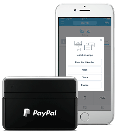 PayPal Here Credit Card Logo - PayPal Here | Chip and Swipe Card Reader Guide | PayPal US
