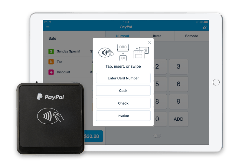 PayPal Here Credit Card Logo - PayPal Here | Chip and Tap Card Reader Guide | PayPal US