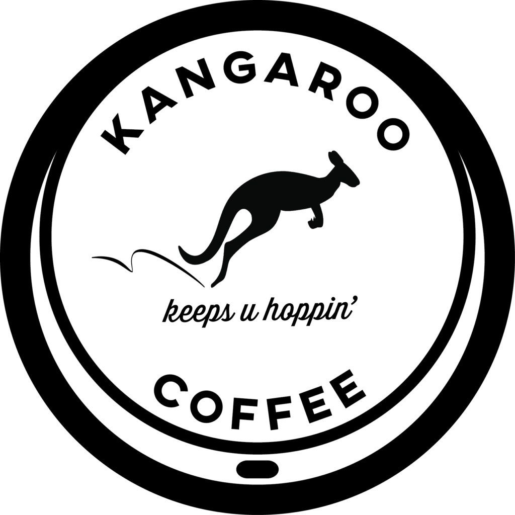 Kangaroo Coffee Logo - Kangaroo Coffee - Drive-Thru - First & Main - Colorado Springs