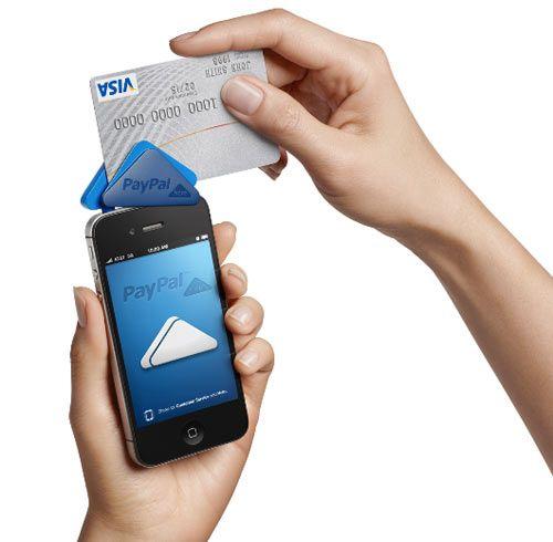 PayPal Here Credit Card Logo - PayPal Here: Mobile Credit Card Reader - Design Milk