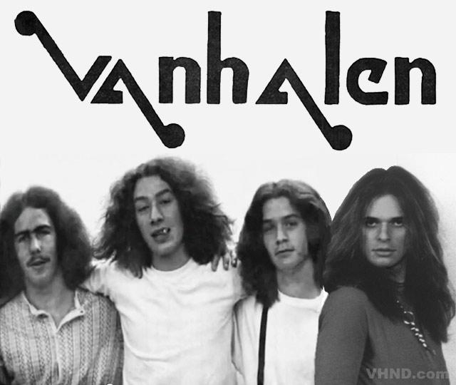 Van Halen Original Logo - When Van Halen Hit the Sunset Strip!