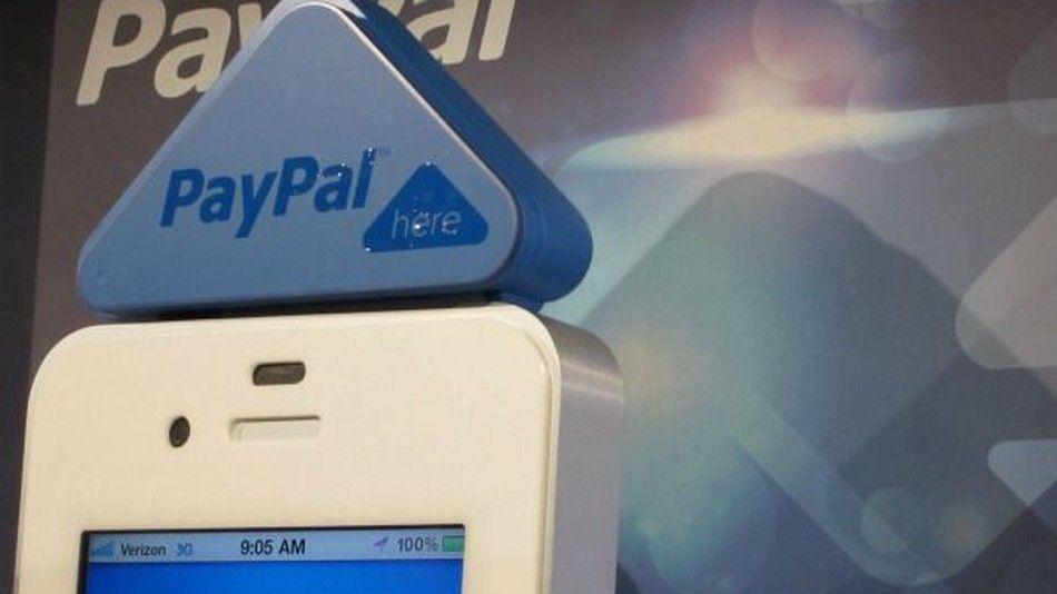 PayPal Here Credit Card Logo - PayPal Takes On Square, Launches 'PayPal Here' Credit Card Reader