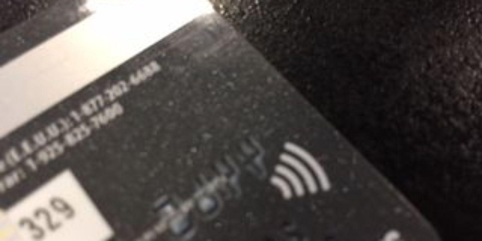 Sideways Wi-Fi Logo - Do You Have A WiFi-Looking Symbol On Your Credit Card?