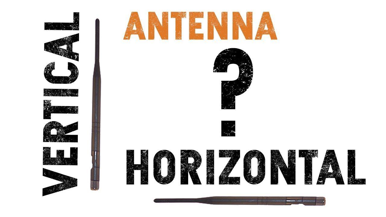 Sideways Wi-Fi Logo - Vertical vs. Horizontal Antenna Orientation