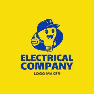 Electrician Logo - Placeit - Construction Logo Maker