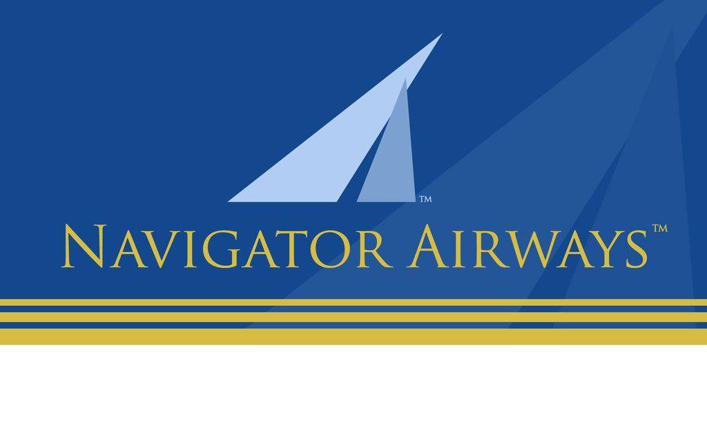 Navigator with 3 Blue People Logo - Navigator Blue People Logo