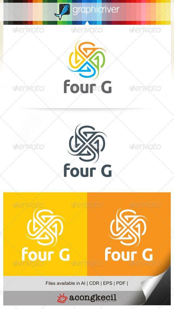 Four Letter Company Logo - Game Logo Template