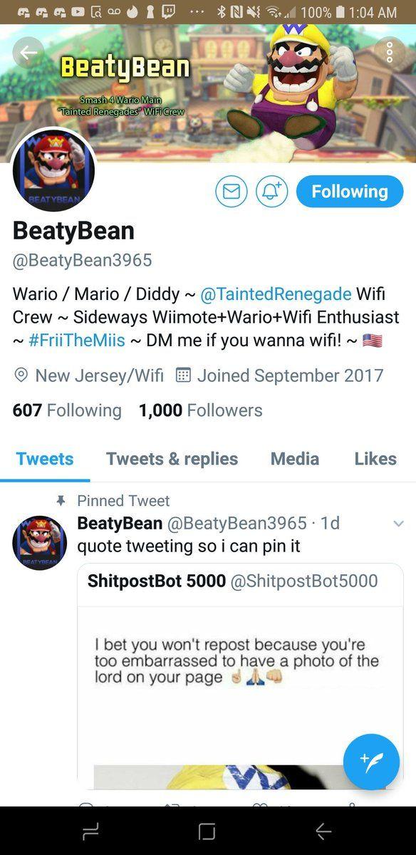 Sideways Wi-Fi Logo - BeatyBean 3 followers away from reaching 1000