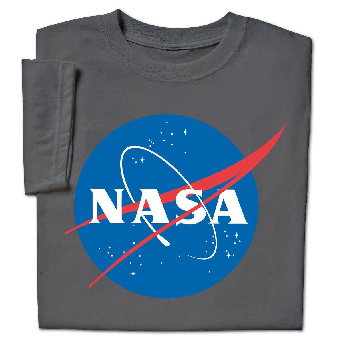 NASA Logo - NASA Shirt Meatball Science Space T-shirt Tee Charcoal Men Women Adult