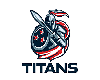 Titans Logo - Titans | Sports logo's | Logos, Logo design, Sports logo