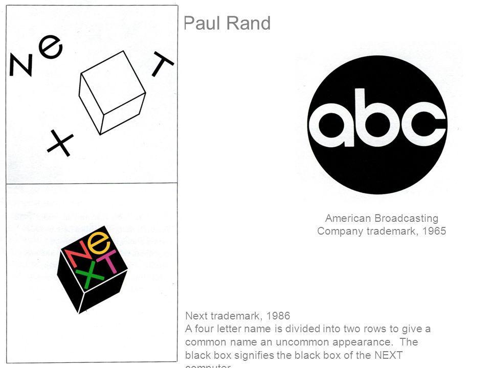 Four Letter Company Logo - TRADEMARKS, LOGOS, and SYMBOLS. “Good design is good business