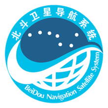 Navigator with 3 Blue People Logo - BeiDou Navigation Satellite System