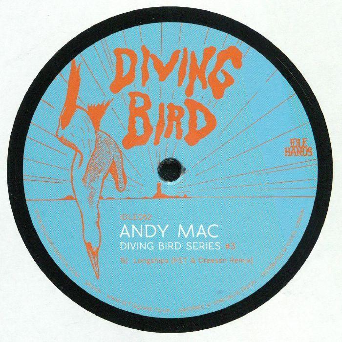 Diving Bird in Circle Logo - Andy MAC Diving Bird Series #3 vinyl at Juno Records.