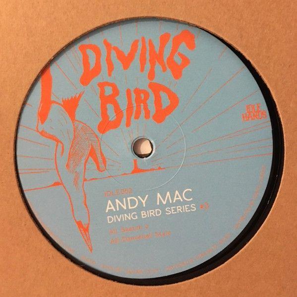 Diving Bird in Circle Logo - Andy Mac Bird Series (Vinyl, 45 RPM)