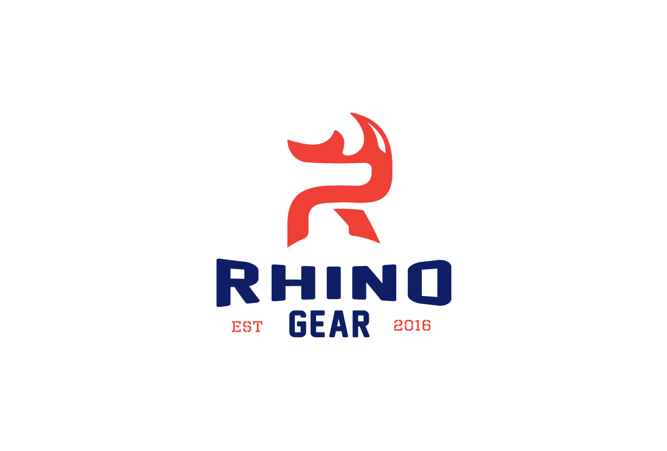 Red Letter Sports Logo - SOLD – Rhino Letter R | Logo Cowboy
