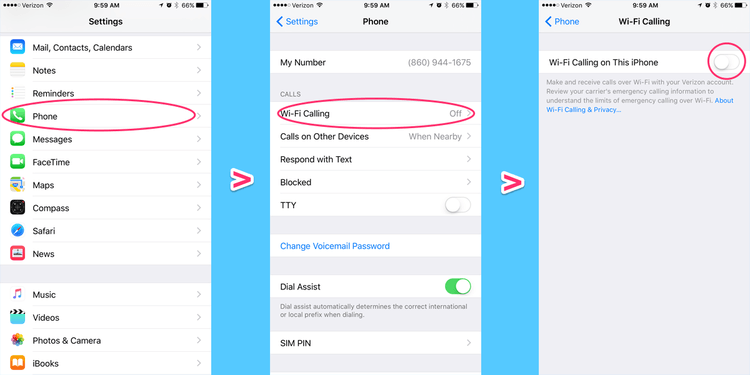 Sideways Wi-Fi Logo - How to use WiFi calling on an Apple iPhone - Business Insider
