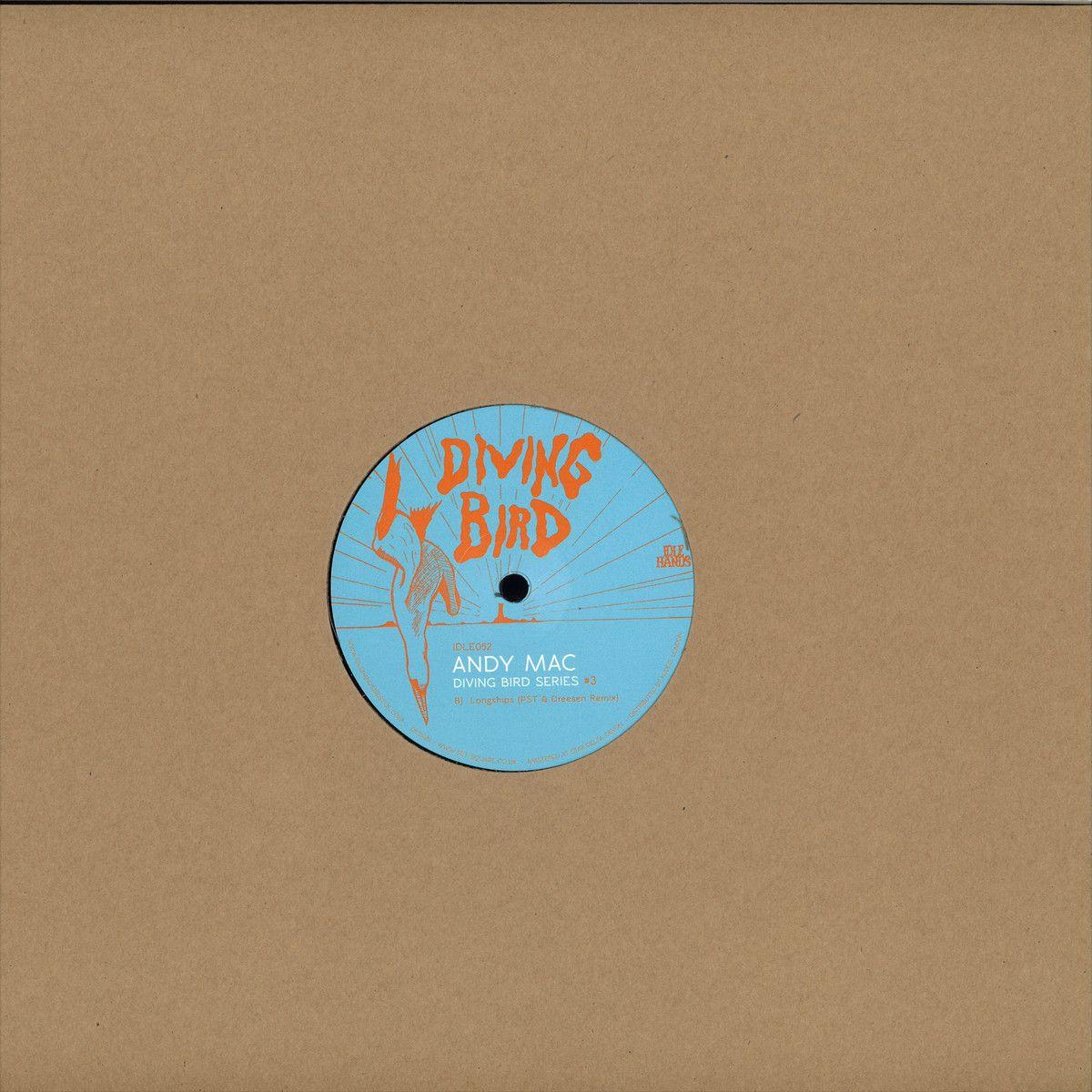 Diving Bird in Circle Logo - Andy Mac - Diving Bird 3 / Idle Hands IDLE052 - Vinyl