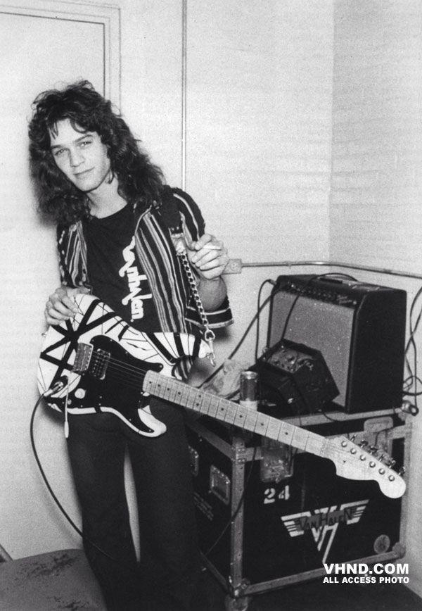 Van Halen Original Logo - Eddie Van Halen ready to rock a sold out crowd in Japan in 1978 ...