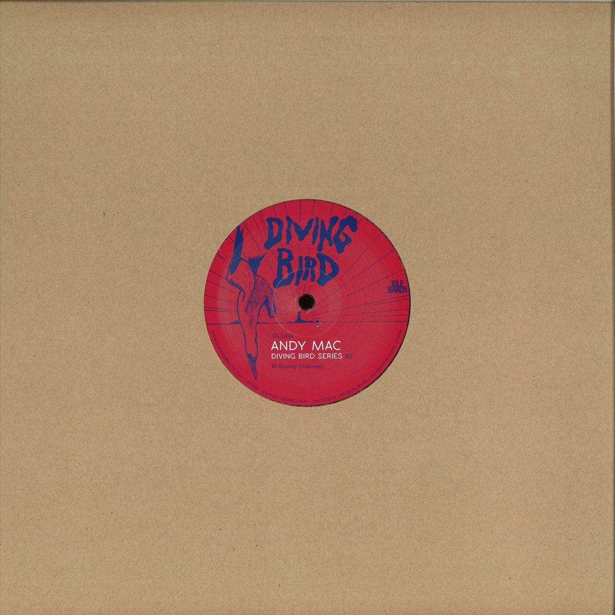 Diving Bird in Circle Logo - Andy Mac - Diving Bird 2 / Idle Hands IDLE044 - Vinyl