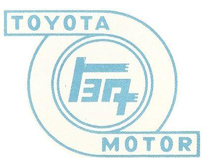 Toyota Old Kanji Logo - Toyota japan Logos