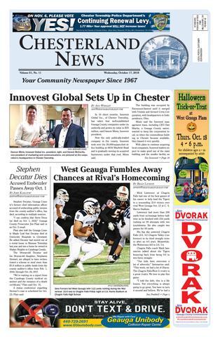 Geauga County Maple Leaf Logo - Chesterland News 10-17-18 by Geauga County Maple Leaf - issuu