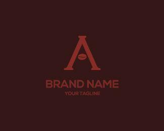 Red Letter Brand Names Logo - Coffee Letter A Logo Designed by Alexxx | BrandCrowd