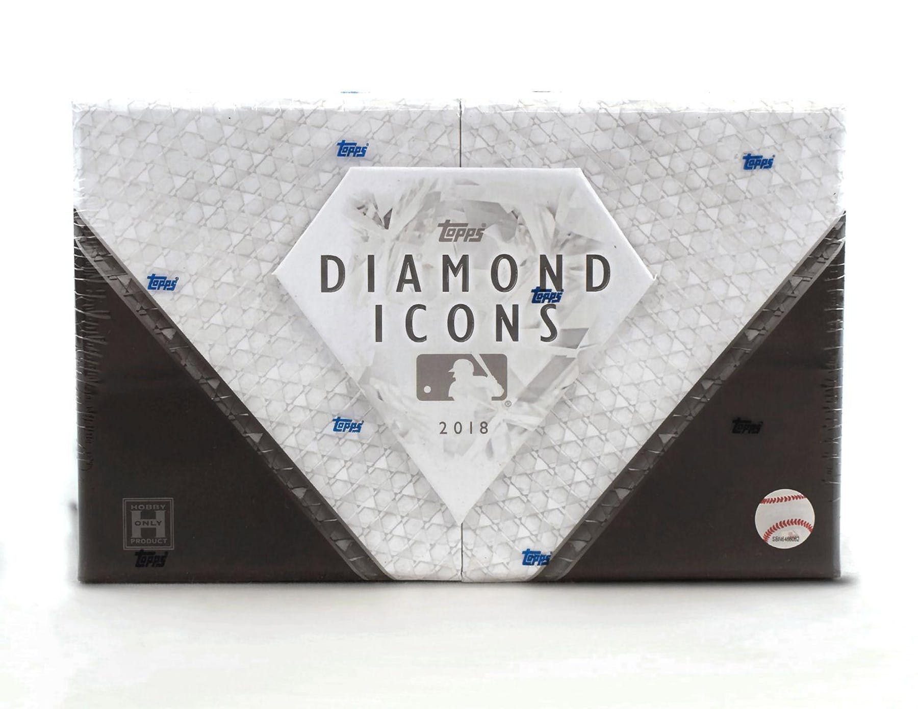 Spots Triangles Baseball Logo - 2018 Topps Diamond Icons Baseball 4-Box Case- DACW Live 40 ...