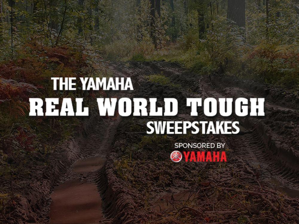 Real World Tough Yamaha Logo - The Yamaha Real World Tough Sweepstakes? | Field & Stream