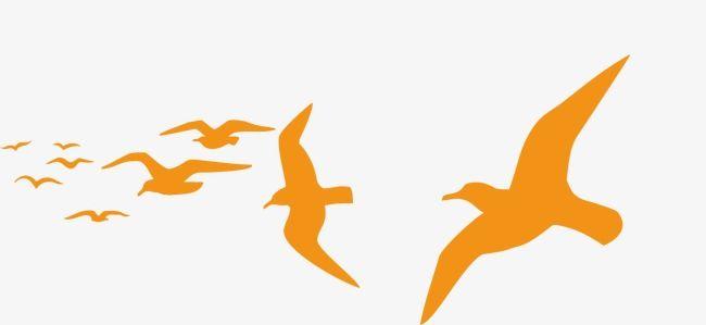 Yellow Bird Sports Logo - Simple Vector Yellow Bird Flying, Sports Banners, Sports Health ...