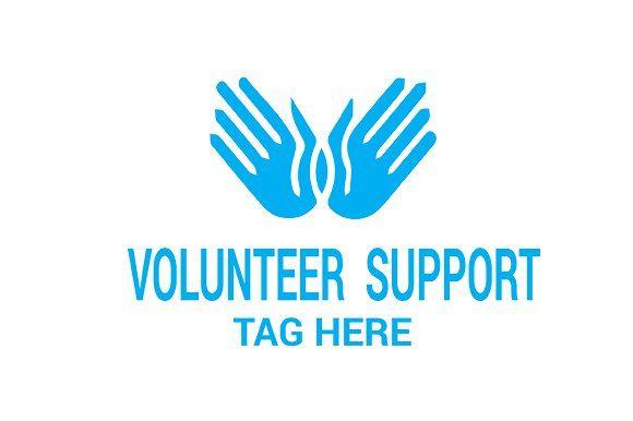 Support Logo - Volunteer Support Logo ~ Logo Templates ~ Creative Market