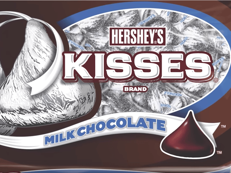 Hershey Kisses Logo - Hershey's Kisses hidden logo - INSIDER