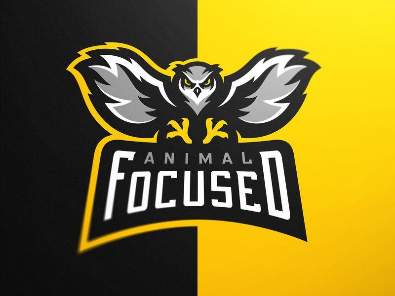 Yellow Bird Sports Logo - Owl Mascot Logo Animal Focused eSports by Derrick Stratton ...