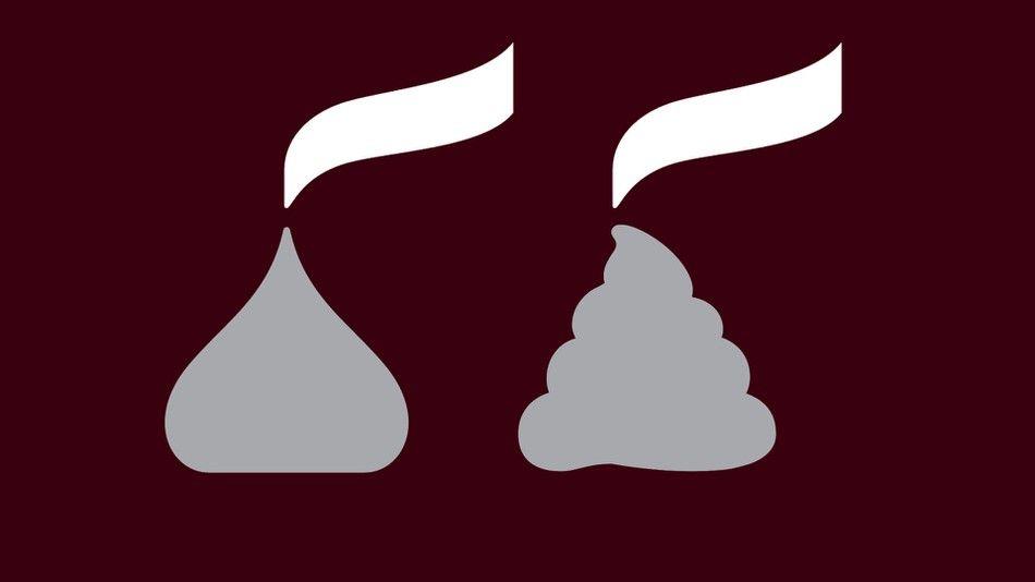 Hershey Logo - Hershey's New Logo Looks a Lot Like the Poo Emoji