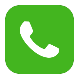 Green Calling Logo - Phone icon