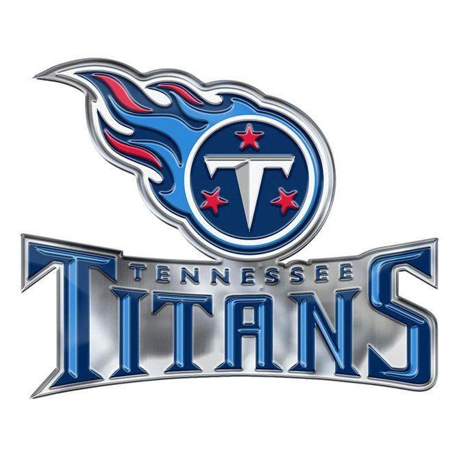 Titans Logo - Tennessee Titans Auto Emblem Color Alternate Logo - Sports Fan Shop