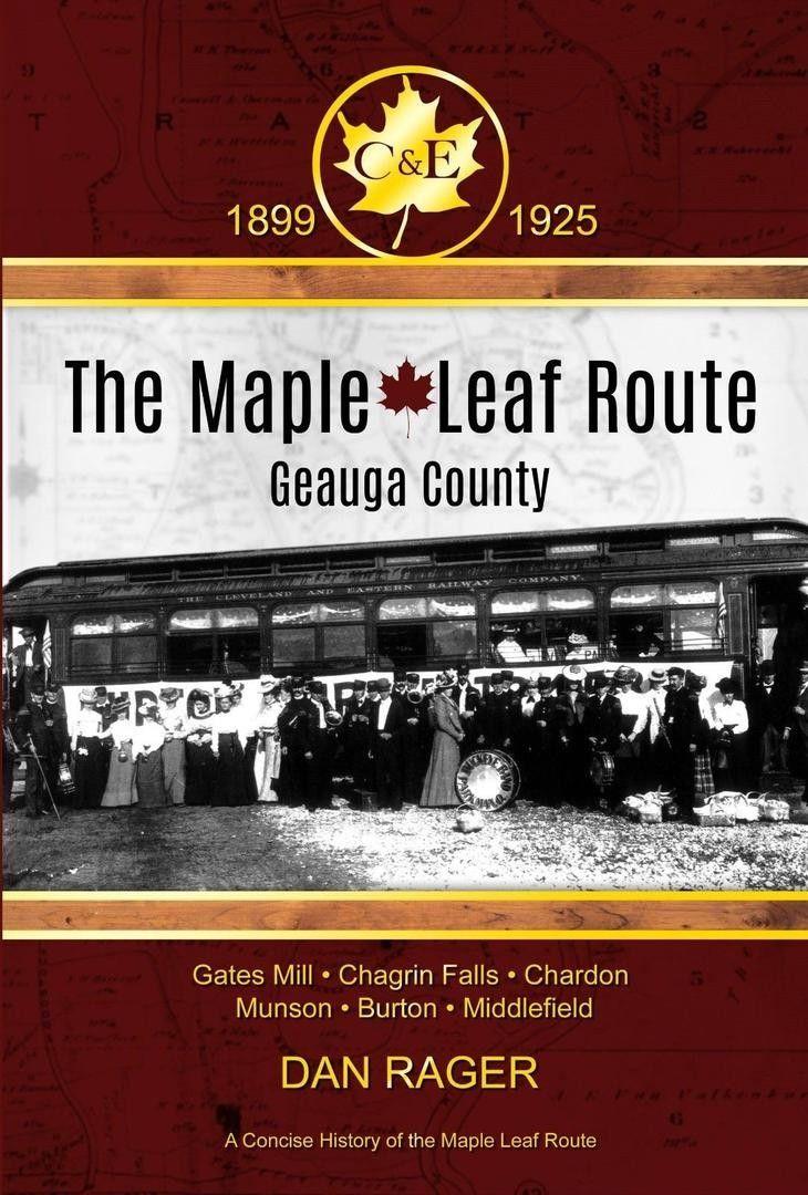 Geauga County Maple Leaf Logo - Geauga County, Maple Leaf Route, C&E, Cleveland & Eastern Interurban ...