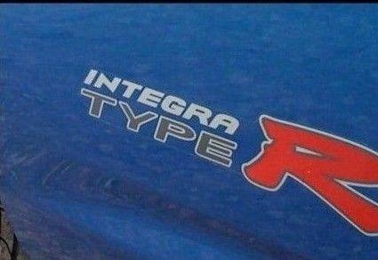 Red X Car Logo - Honda Integra Dc5 Type R OEM Red X 2 Side Panel Sticker Decals ...