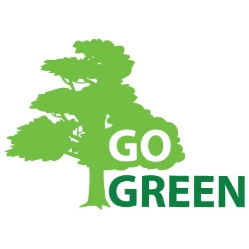 Green Calling Logo - Go green ,Calling card, ,