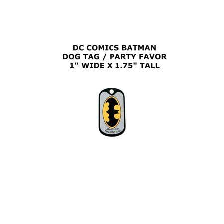 Cartoon of Walmart Logo - Superheroes - Batman DC Comics Cartoon Theme Logo Dog Tag Necklace ...