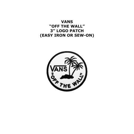 Cartoon of Walmart Logo - Vans Off The Wall Embroidered Iron Sew On Comics Cartoon Theme